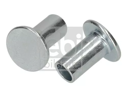 Rivet, drum brake lining