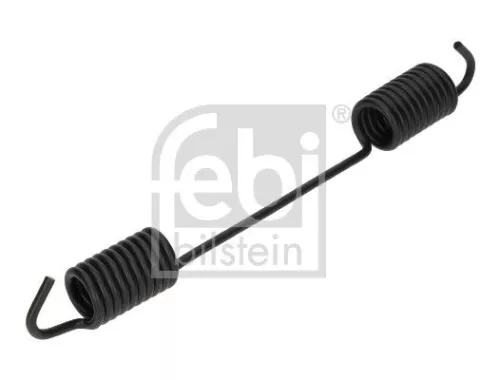 Spring, brake shoes